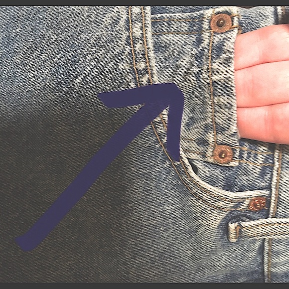 Vintage distressed style LEVIS cutoff shorts - Picture 9 of 16